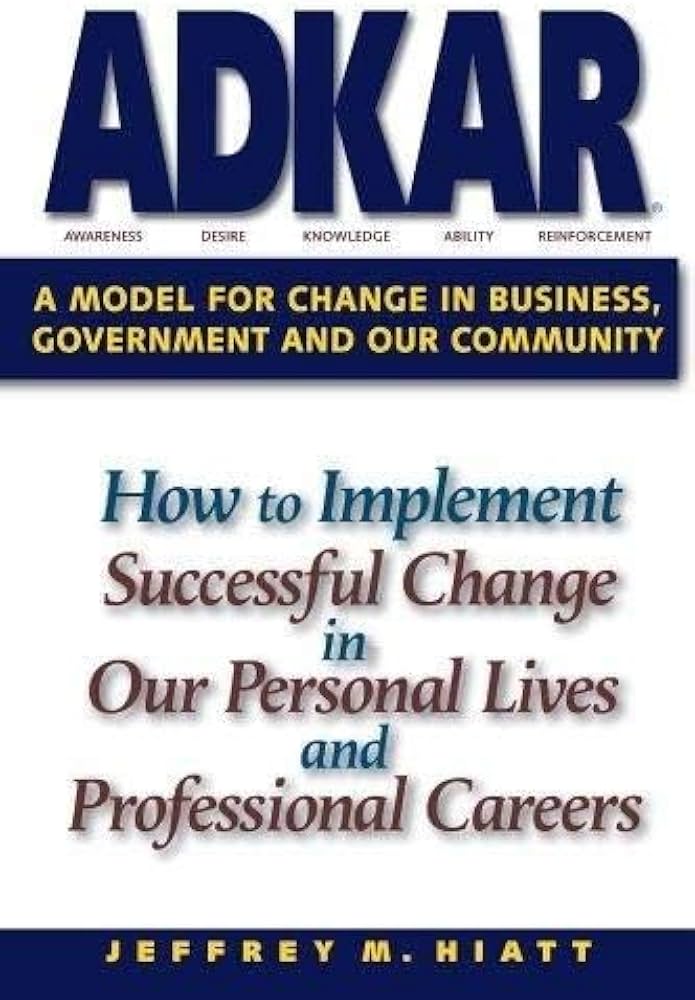 Capa do livro ADKAR: A Model for Change