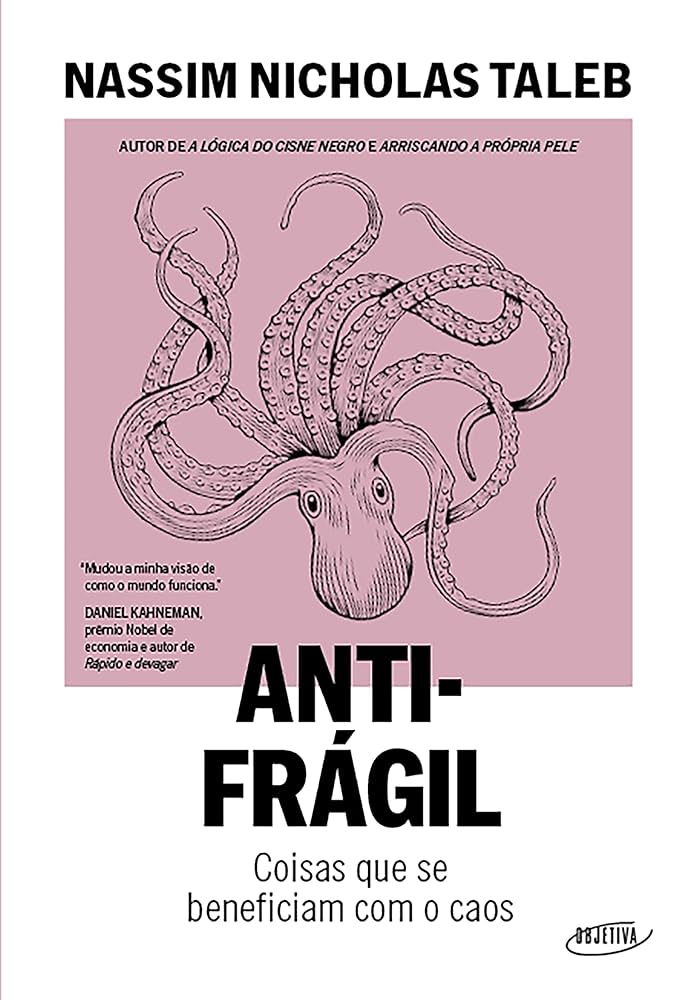 Capa do livro Antifrágil