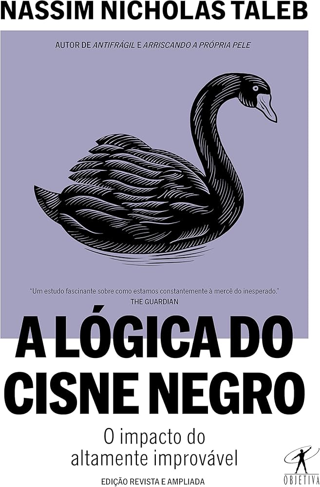 Capa do livro A Lógica do Cisne Negro