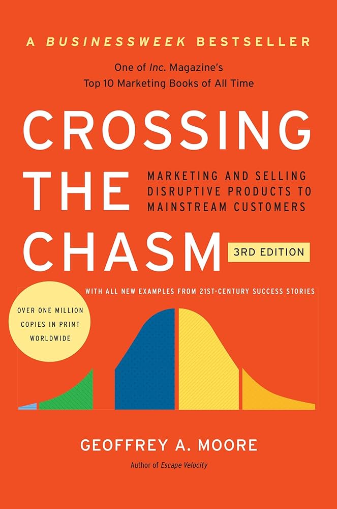 Capa do livro Crossing the Chasm