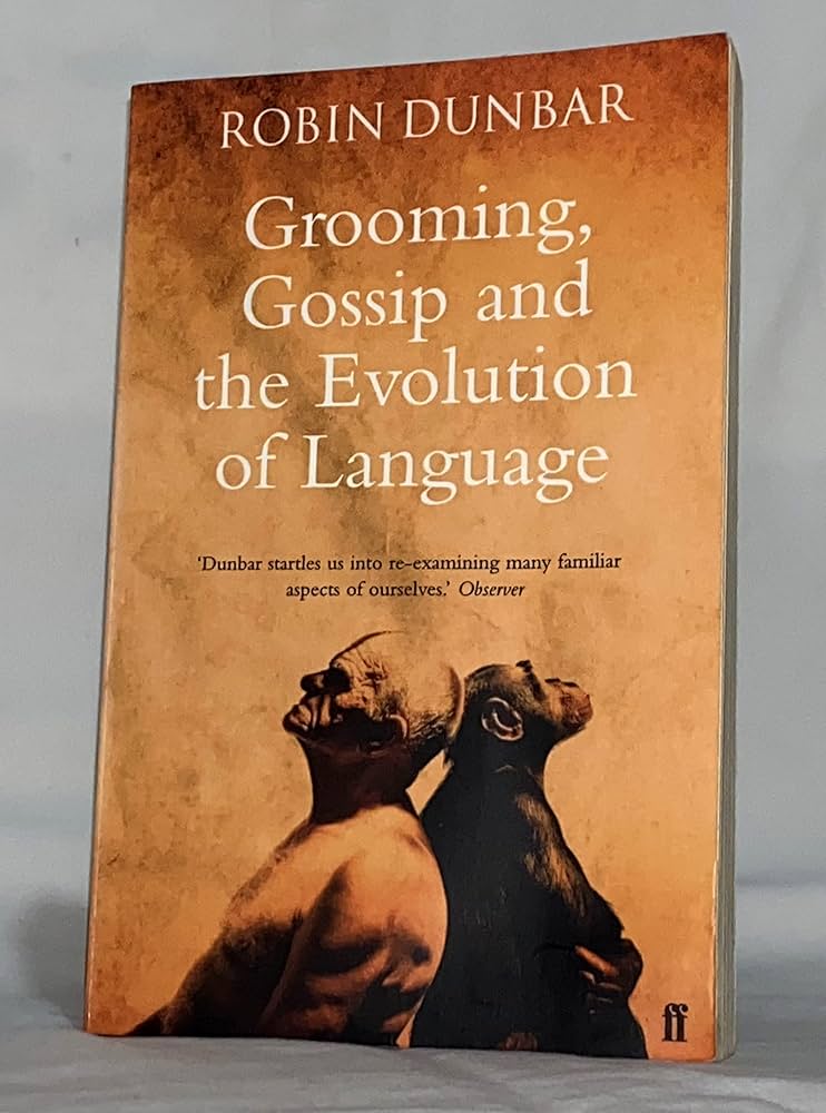 Capa do livro Grooming, Gossip, and the Evolution of Language