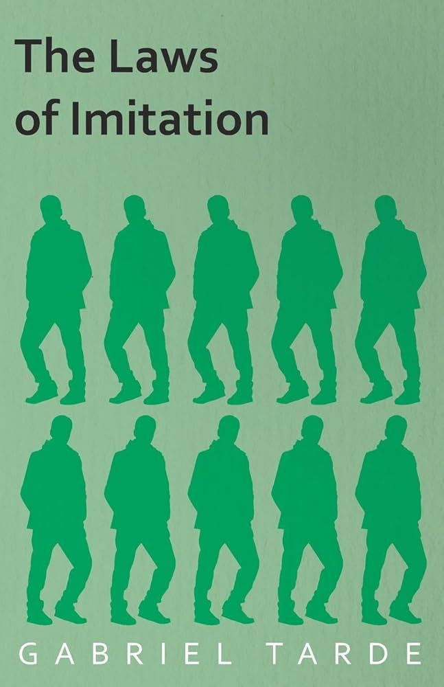 Capa do livro The Laws of Imitation
