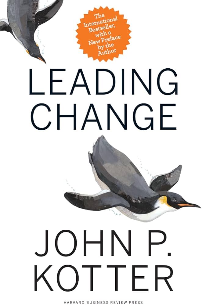 Capa do livro Leading Change