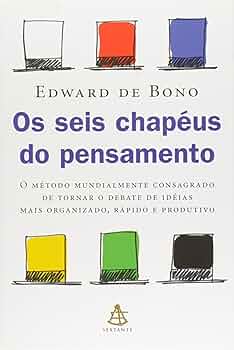 Capa do livro Seis Chapéus do Pensamento