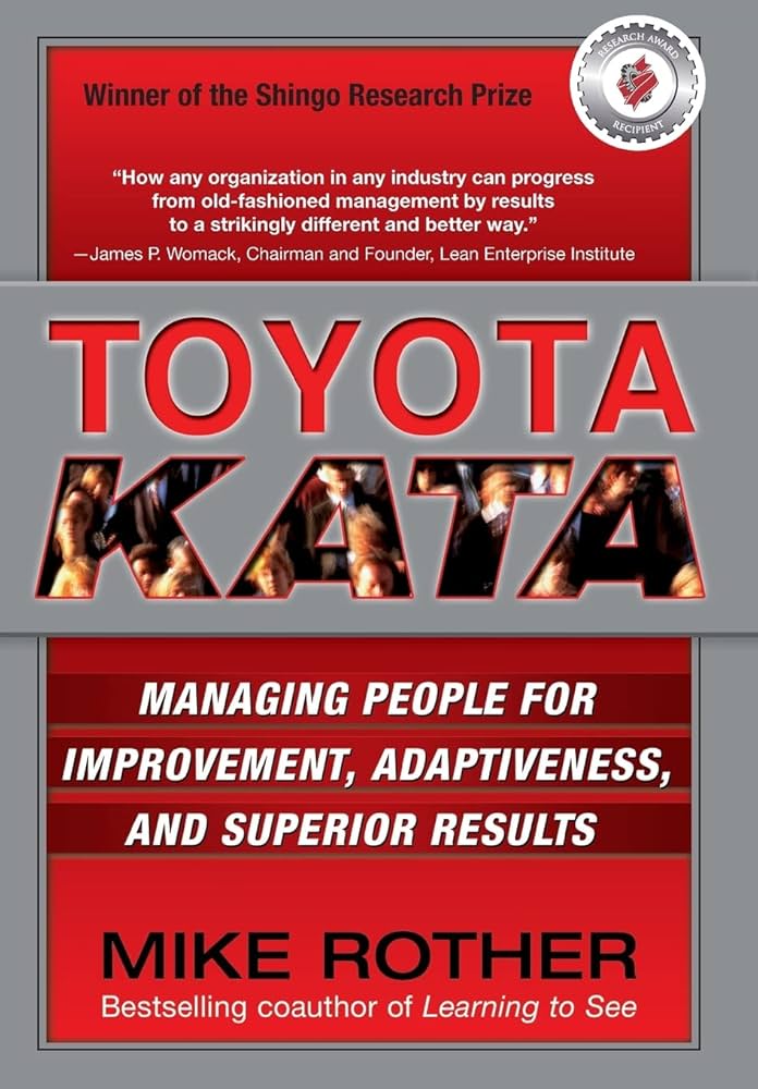 Capa do livro Toyota Kata